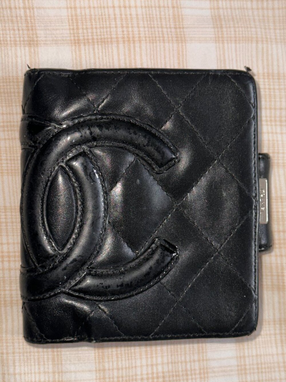 Chanel Cambon Wallet with Black Double CC